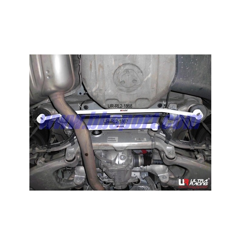 BMW 5 525/528 F10 10+ UltraRacing 2P Rear Lower Bar 1868 BMW 5 525/528 F10 10+ UltraRacing 2P Rear Lower Bar 1868