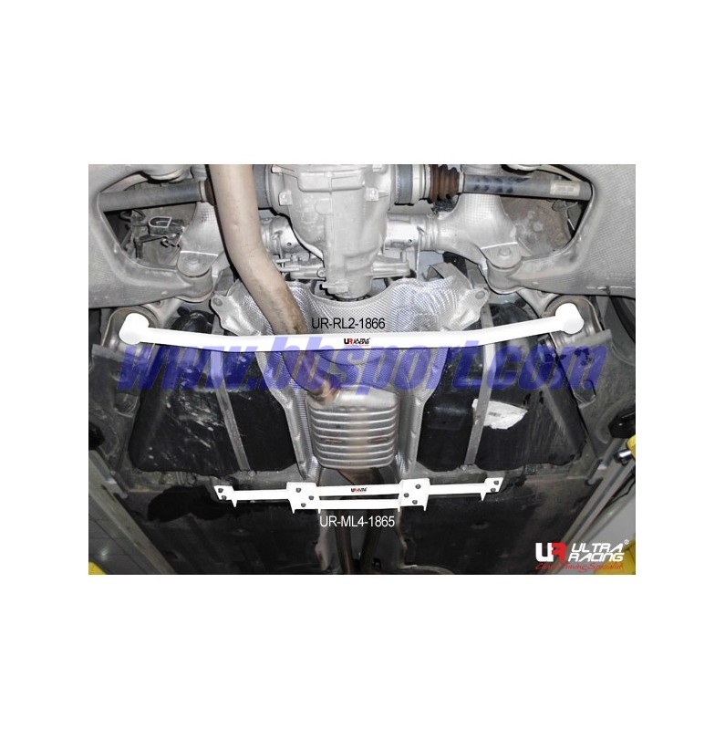 BMW 5 GT 535 F07 09+ Ultra-R 4-Point Mid Lower Brace 1865 BMW 5 GT 535 F07 09+ Ultra-R 4-Point Mid Lower Brace 1865