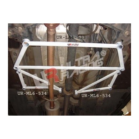 Honda CRV 07+ 2WD UltraRacing 4-Point Front Lower Brace