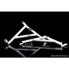 Honda CRZ 10+ UltraRacing 3-Point Fender Brackets 1578