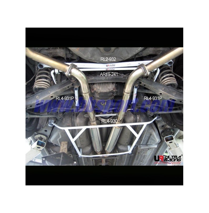 Lexus GS400 98-00 UltraRacing 2-Point Rear Lower Brace 932 Lexus GS400 98-00 UltraRacing 2-Point Rear Lower Brace 932
