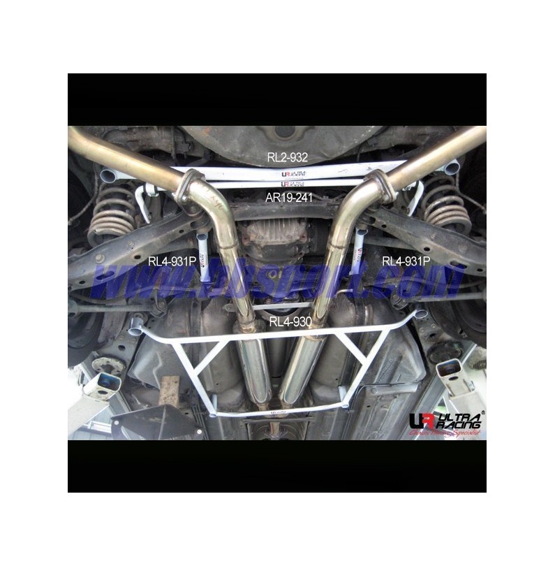 Lexus GS400 98-00 UltraRacing 2x2Point Rear Lower Brace 931P