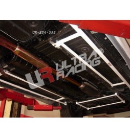 Mitsubishi EVO 7/8/9 UltraRacing 2x 4-Point Side/Floor Bars