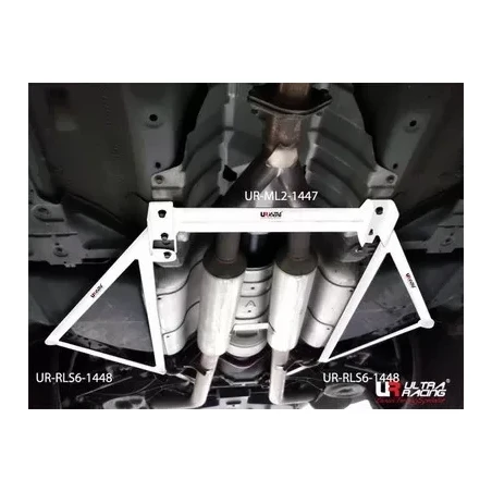 Nissan 370Z /Infiniti G37 Ultra-R 2-Point Mid Lower Bar 1447