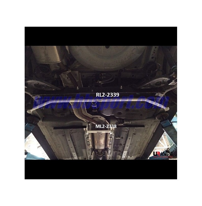 Nissan Juke 10+ UltraRacing 2-Point Rear Lower Bar 2339 Nissan Juke 10+ UltraRacing 2-Point Rear Lower Bar 2339
