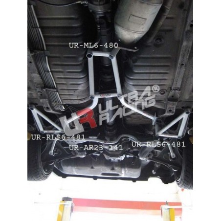 Nissan Skyline R32 GTR UltraRacing 2x4P Mid Lower Braces