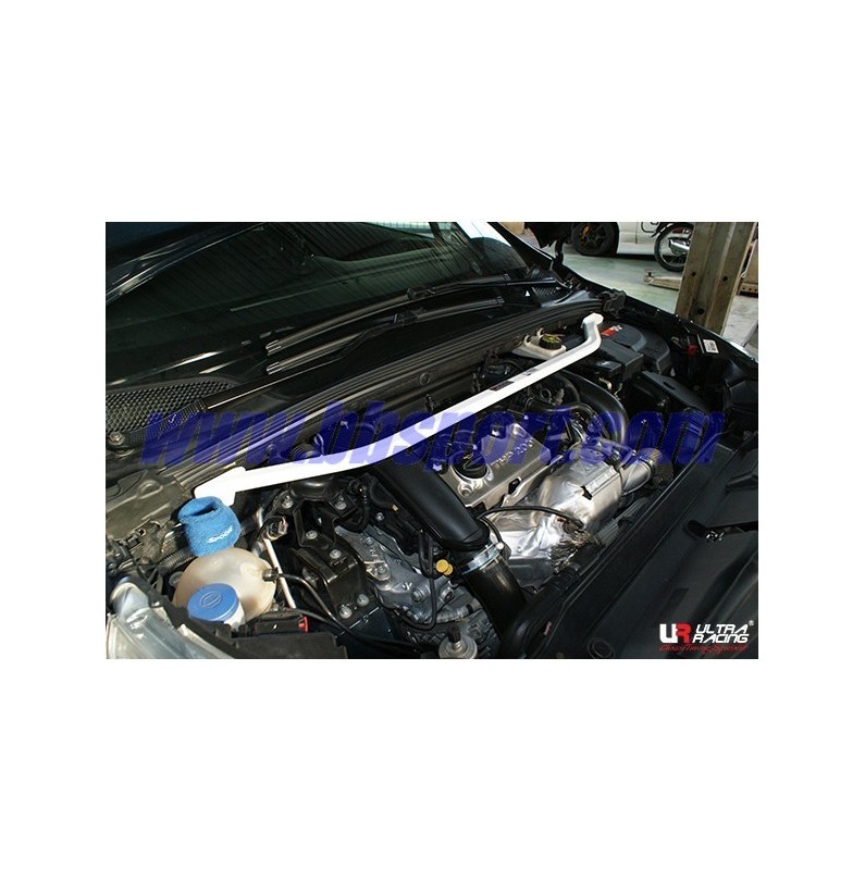 Peugeot 308 1.6T 07+ UltraRacing 2P Front Upper Strutbar Peugeot 308 1.6T 07+ UltraRacing 2P Front Upper Strutbar