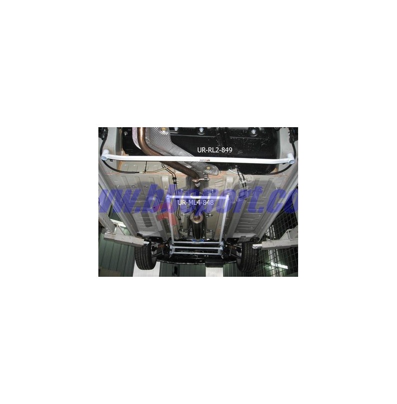 Peugeot 308 Turbo + RCZ UltraRacing Mid Lower H-Brace Peugeot 308 Turbo + RCZ UltraRacing Mid Lower H-Brace