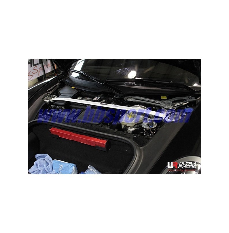 Porsche Cayman 981 14+ UltraRacing 2P Front Upper Strut Bar Porsche Cayman 981 14+ UltraRacing 2P Front Upper Strut Bar