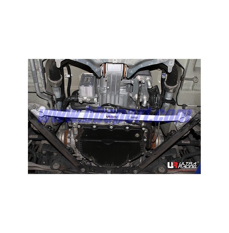 Porsche Cayman 981 14+ UltraRacing 2-Point Rear Lower Brace Porsche Cayman 981 14+ UltraRacing 2-Point Rear Lower Brace