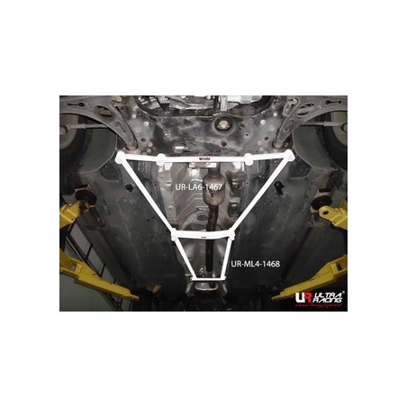 VW Tiguan 07-12 2WD/4WD Ultra-R 4-Point Mid Lower Bar 1468