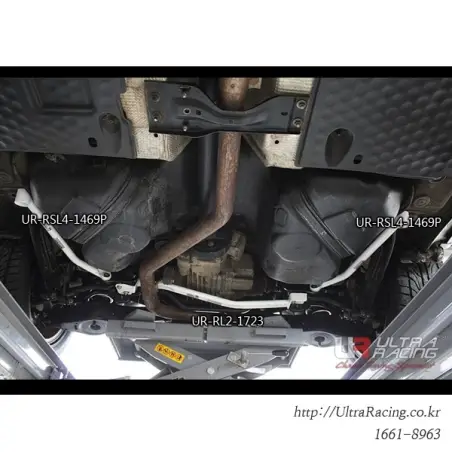 VW Tiguan 07-12 4WD Ultra-R 2-Point Rear Lower Bar 1723