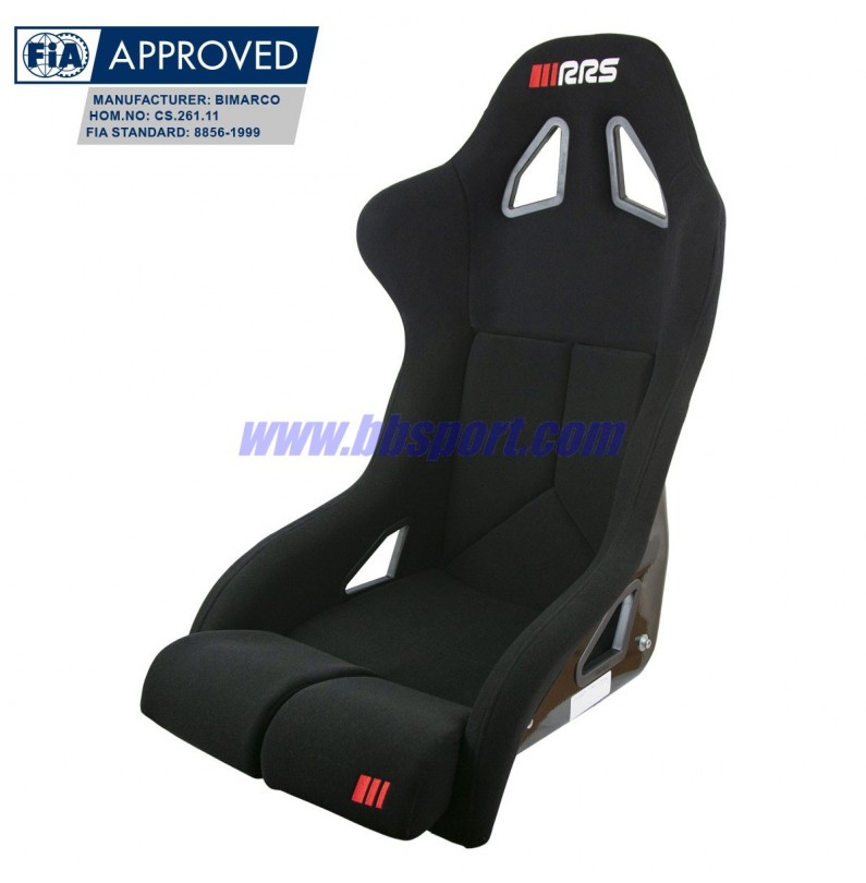 Asiento deportivo baket de fibra de vidrio FIA RRS Cobra PRO Asiento deportivo baket de fibra de vidrio FIA RRS Cobra PRO
