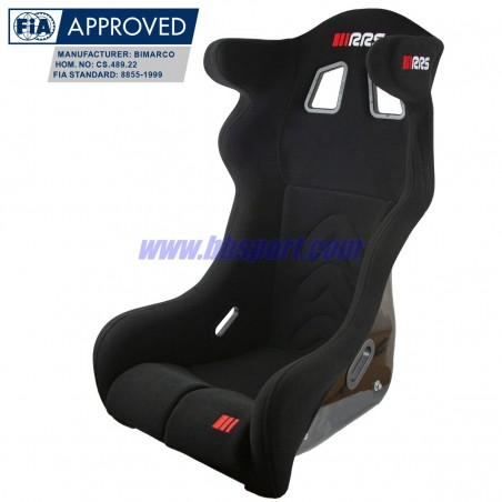 Asiento deportivo baket de fibra de vidrio  RRS PHANTOM FIA racing seat