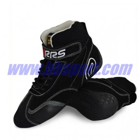 Botines ignífugos automovilismo RRS FIA Racing Black