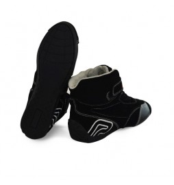 Botines ignífugos automovilismo RRS FIA Racing Black