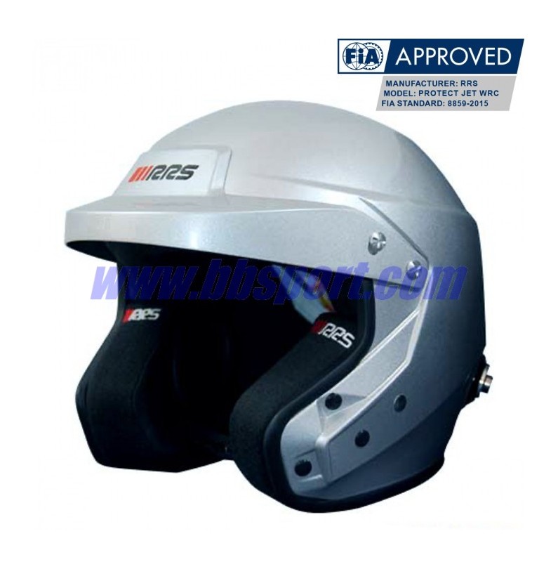 Casco automovilismo RRS PROTECT WRC "SPORT" FIA 8859-2015/Snell Sa2020 Grey Casco automovilismo RRS PROTECT WRC "SPORT" FIA 8859-2015/Snell Sa2020 Grey