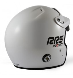 Casco automovilismo FIA HANS RRS Helmet Protect Open face RRS FIA 8859-2015 / SNELL SA2020 - White
