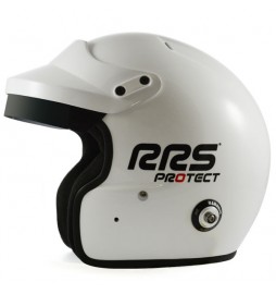 Casco automovilismo FIA HANS RRS Helmet Protect Open face RRS FIA 8859-2015 / SNELL SA2020 - White