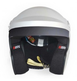 Casco automovilismo FIA HANS RRS JET PROTECT GREY matte PREMIUM - FIA 8859-2015 SNELL SA2020