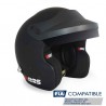 Casco automovilismo FIA HANS PROTECT JET RRS FIA 8859-2015/Snell Sa2020 Noir Mat