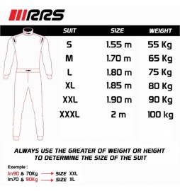 Mono ignífugo automovilismo RRS EVO2 FLEX PTS Style FIA race suit