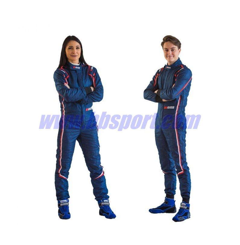 Mono ignífugo automovilismo FIA RRS EVO Monte Carlo Blue/Red