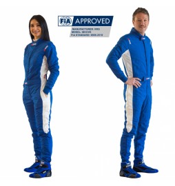 Mono ignífugo automovilismo FIA RRS MOOVE Race suite - BLUE - FIA 8856-2018