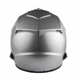 Casco automovilismo RRS Helmet BELTENICK CROSS FIA 8859-2015 Grey
