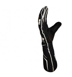 Guantes ignífugos FIA RRS FIA RRS DYNAMIC 2 gloves (External seams) - Black - FIA 8856-2018