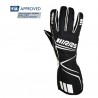 Guantes ignífugos FIA RRS FIA RRS DYNAMIC 2 gloves (External seams) - Black - FIA 8856-2018
