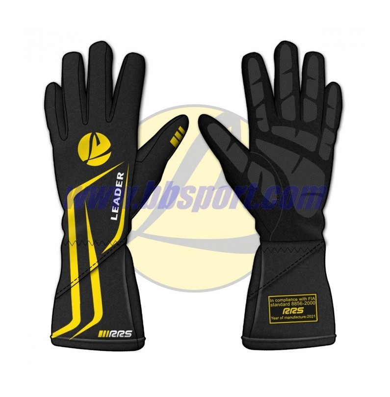 Guantes ignífugos RRS Racing gloves FIA RRS Vaillant / Leader
