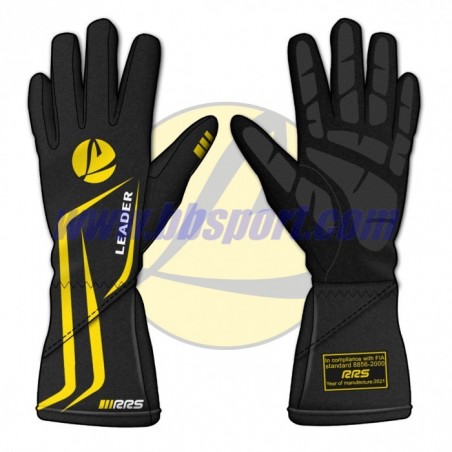 Guantes ignífugos RRS Racing gloves FIA RRS Vaillant / Leader