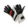 Guantes ignífugos Racing Gloves RRS Virage2 - Black Logo Orange - FIA 8856-2018