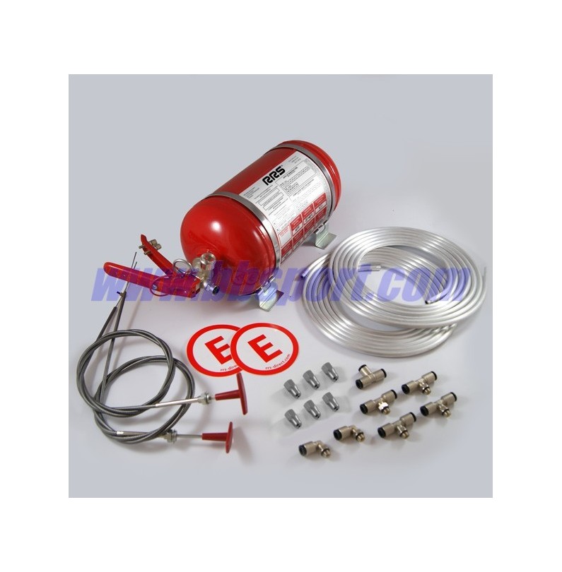 Sistema extinción manual RRS ECOFIREX FIA mechanical fire extinguisher 4,25l complete kit Sistema extinción manual RRS ECOFIREX FIA mechanical fire extinguisher 4,25l complete kit