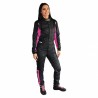Mono ignífugo FIA RRS Diamond Star race suit - Black / Pink - FIA 8856-2018