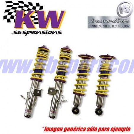 Alpine A110; (AEF) 2017- | Set Suspensiones coilover KW Variante V3