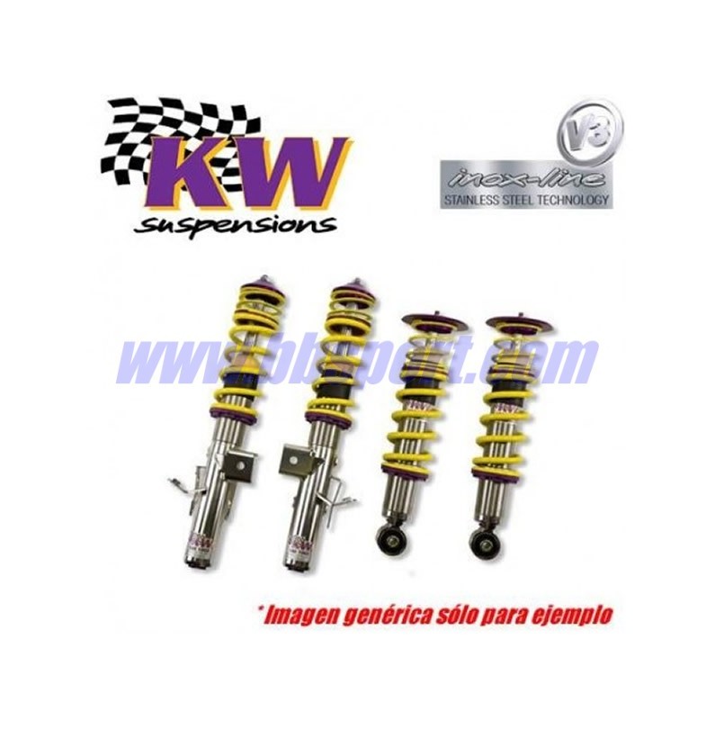 Audi A3 (GY) Sportback 2WD only vehicles with IRS 50 mm 1036- kg  Set Suspensiones coilover KW Variante V1