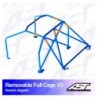 Arco de Seguridad AUDI A3 / S3 (8V) 4-doors Sedan Quattro REMOVABLE FULL CAGE V3 AST Roll cages