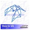 Arco de Seguridad BMW (E36) 3-Series 3-doors Compact RWD WELD IN V4 AST Roll cages AST Roll Cages - 2