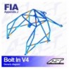 Arco de Seguridad BMW (E36) 3-Series 2-doors Coupe RWD BOLT IN V4 AST Roll cages AST Roll Cages - 2