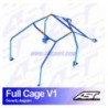 Arco de Seguridad BMW (E46) 3-Series 2-doors Coupe RWD FULL CAGE V1 AST Roll cages AST Roll Cages - 2