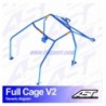 Arco de Seguridad BMW (E46) 3-Series 2-doors Coupe RWD FULL CAGE V2 AST Roll cages AST Roll Cages - 2