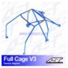 Arco de Seguridad BMW (E46) 3-Series 2-doors Coupe RWD FULL CAGE V3 AST Roll cages AST Roll Cages - 2