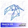 Arco de Seguridad BMW (F87) 2-Series 2-doors Coupe RWD WELD IN V4 AST Roll cages AST Roll Cages - 2