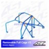 Arco de Seguridad FORD Fiesta (Mk3) (GFJ) 3-doors Hatchback REMOVABLE FULL CAGE V3 AST Roll cages