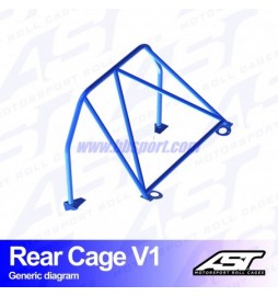 Arco Trasero MAZDA MX-5 (NB) 2-doors Roadster REAR CAGE V1 AST Roll cages