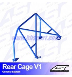 Arco Trasero MAZDA RX-8 (SE3P) 4-doors Coupe REAR CAGE V1 AST Roll cages
