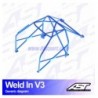 Arco de Seguridad MAZDA RX-8 (SE3P) 4-doors Coupe WELD IN V3 AST Roll cages AST Roll Cages - 2