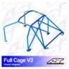 Arco de Seguridad MAZDA RX-7 (FD) 3-doors Coupe FULL CAGE V3 AST Roll cages